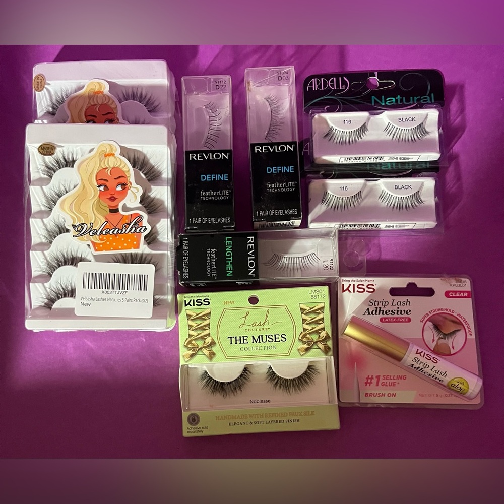 Assorted Eyelash Collection (all brand new)